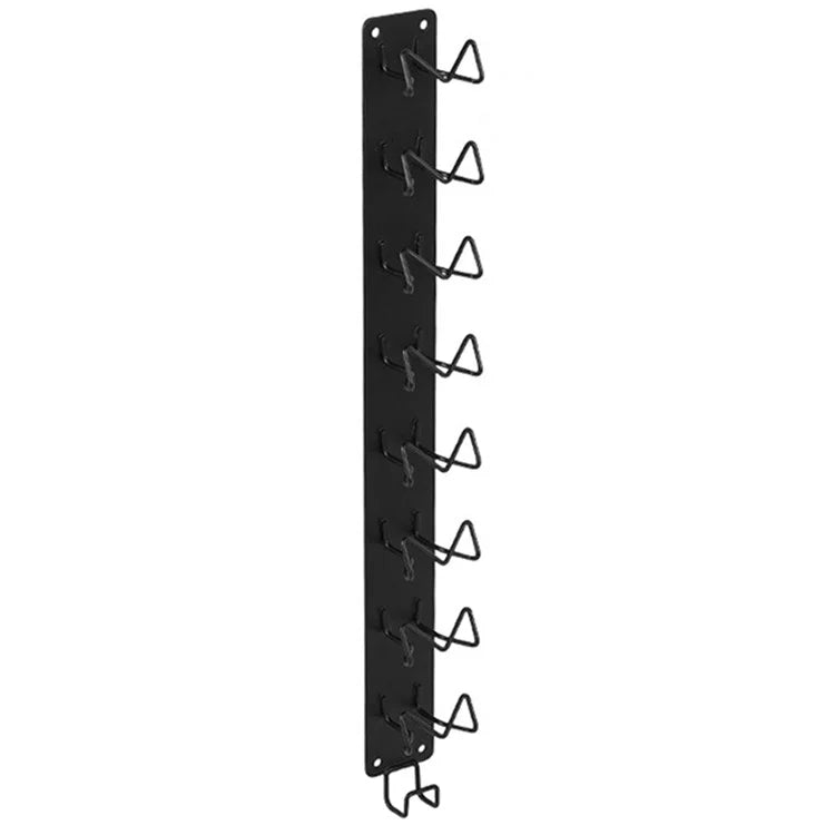 Magnetic Wall-Mounted Coffee Capsule Holder Carbon Steel Storage Rack, Long Style