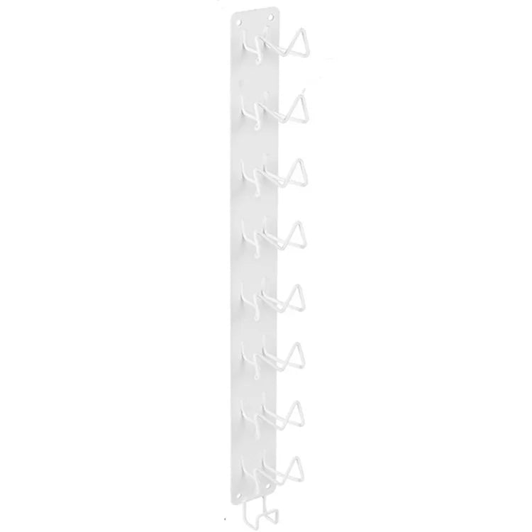 Magnetic Wall-Mounted Coffee Capsule Holder Carbon Steel Storage Rack, Long Style