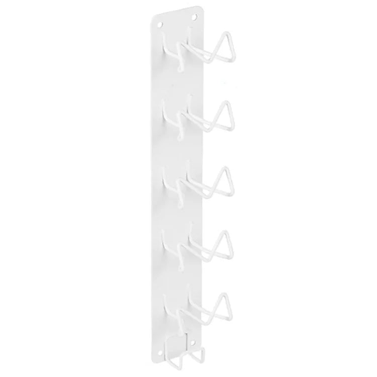 Carbon Steel Magnetic Wall-Mounted Coffee Capsule Holder Storage Rack, Short Style