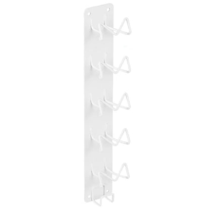 Carbon Steel Magnetic Wall-Mounted Coffee Capsule Holder Storage Rack, Short Style