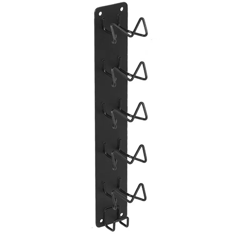 Carbon Steel Magnetic Wall-Mounted Coffee Capsule Holder Storage Rack, Short Style