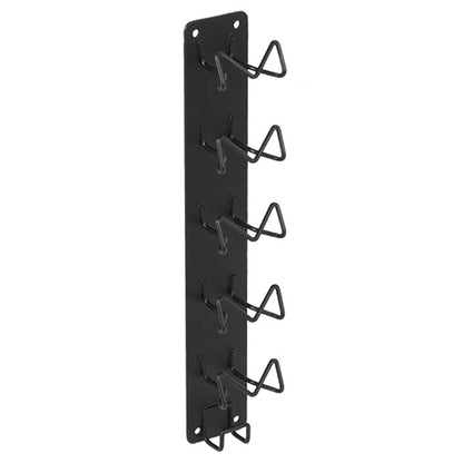 Coffee Capsule Holder Adhesive Wall-Mounted Rack Carbon Steel Shelf, Short Style