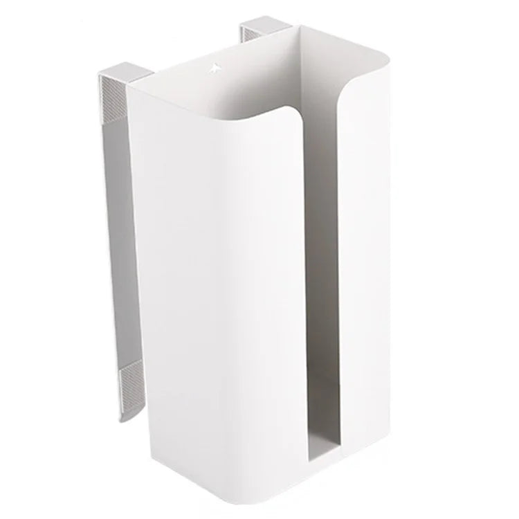 Cabinet Door Hanging Tissue Dispenser Box Carbon Steel Tissue Paper Storage Rack