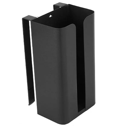Cabinet Door Hanging Tissue Dispenser Box Carbon Steel Tissue Paper Storage Rack