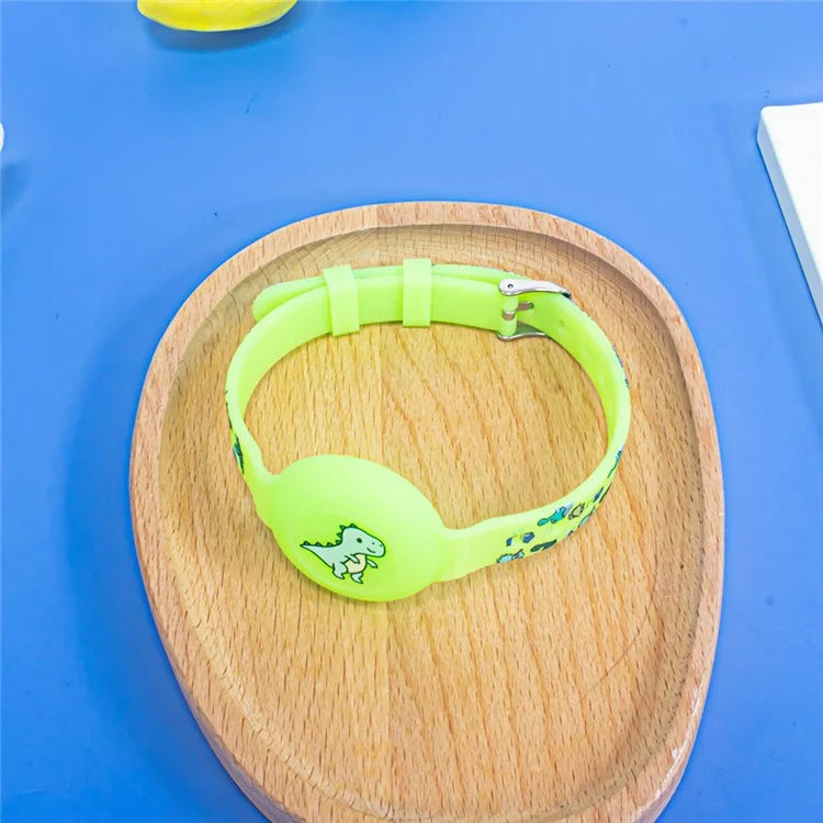 Silicone Pet Collar with Protective Case for AirTag Bluetooth Tracker Adjustable Neck Strap