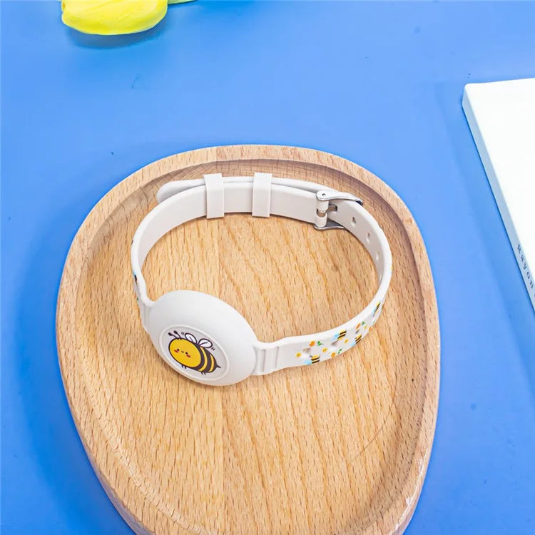 Silicone Pet Collar with Protective Case for AirTag Bluetooth Tracker Adjustable Neck Strap