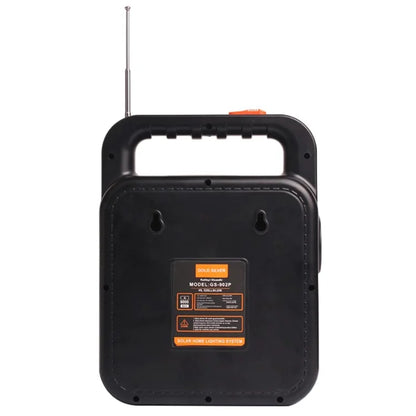 YC-T02 Standard Version Solar Multifunctional Lighting System Outdoor Camping Stall Light Power Bank Bright Flashlight