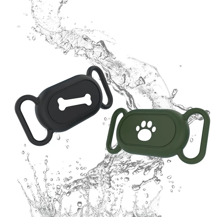 Silicone Cover for Samsung Galaxy SmartTag 2 Bluetooth Tracker Protective Case for Pet Dog / Cat