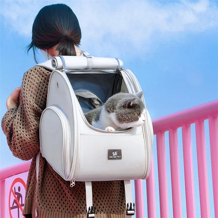 DODOPET BC Series Pet Carrier Backpack Oxford Cloth Breathable Mesh Pet Travel Bag for Small Dogs Cats