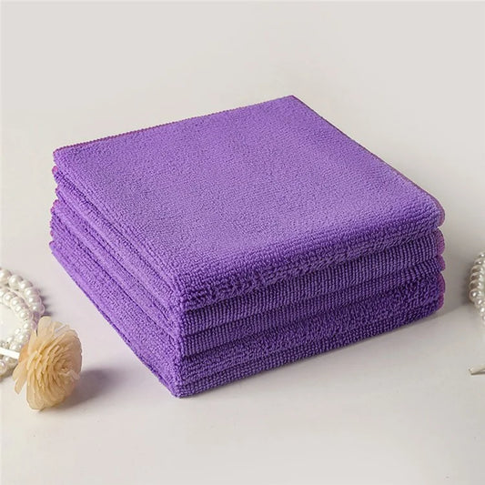 40X40CM Microfiber Cleaning Cloth Super Water-Absorbent Towel Washable Reusable Cleaning Towels for Home Kitchen Car