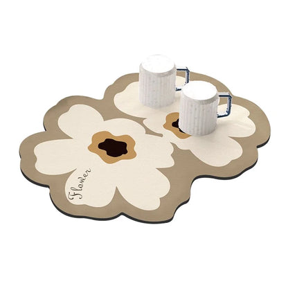 30*40cm Kitchen Dish Drying Mat Super Absorbent Tableware Draining Pad