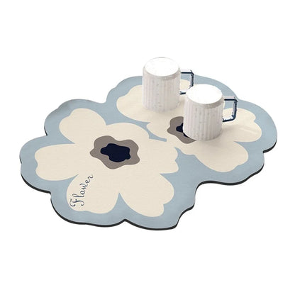 30*40cm Kitchen Dish Drying Mat Super Absorbent Tableware Draining Pad