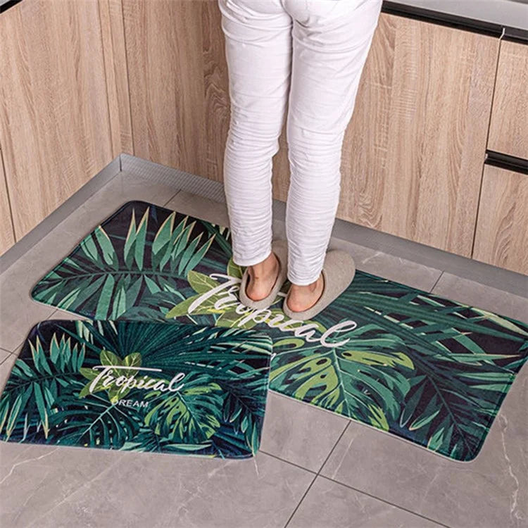 40x60cm Square Entrance Door Mat Non-Slip Water Absorbent Bathroom Mat Carpets Group