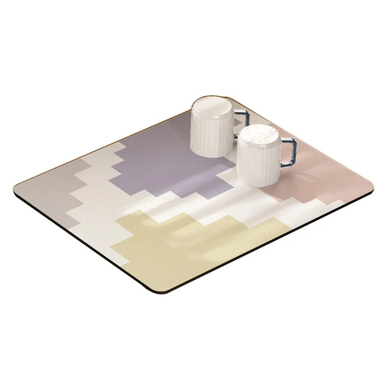 30x40cm Absorbent Drainage Dish Drying Mat Tableware Draining Pad