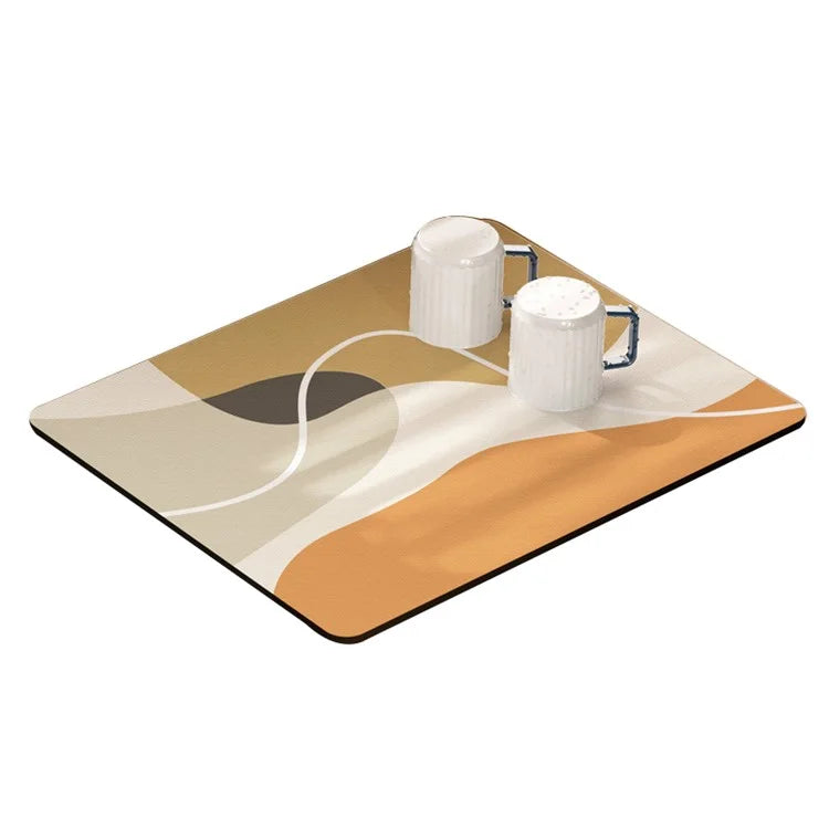 30x40cm Absorbent Drainage Dish Drying Mat Tableware Draining Pad