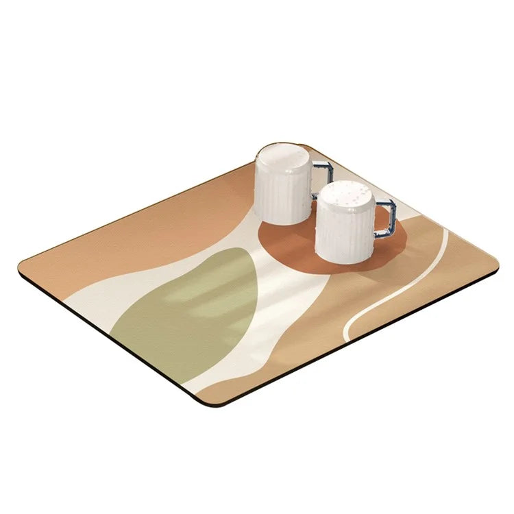 30x40cm Absorbent Drainage Dish Drying Mat Tableware Draining Pad
