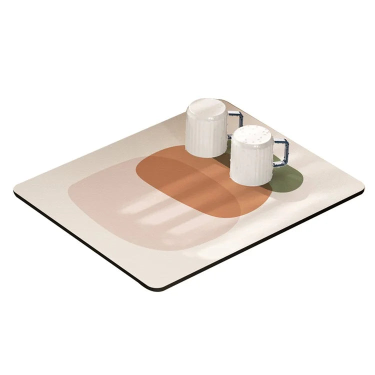 30x40cm Absorbent Drainage Dish Drying Mat Tableware Draining Pad