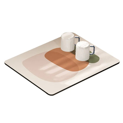 30x40cm Absorbent Drainage Dish Drying Mat Tableware Draining Pad
