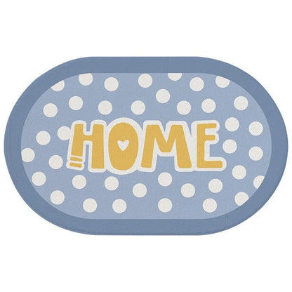 Bathroom Rug 40x60cm Water Absorbent Mat Anti-Slip Bottom