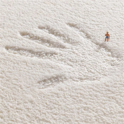 Bathroom Rug 40x60cm Water Absorbent Mat Anti-Slip Bottom Tea