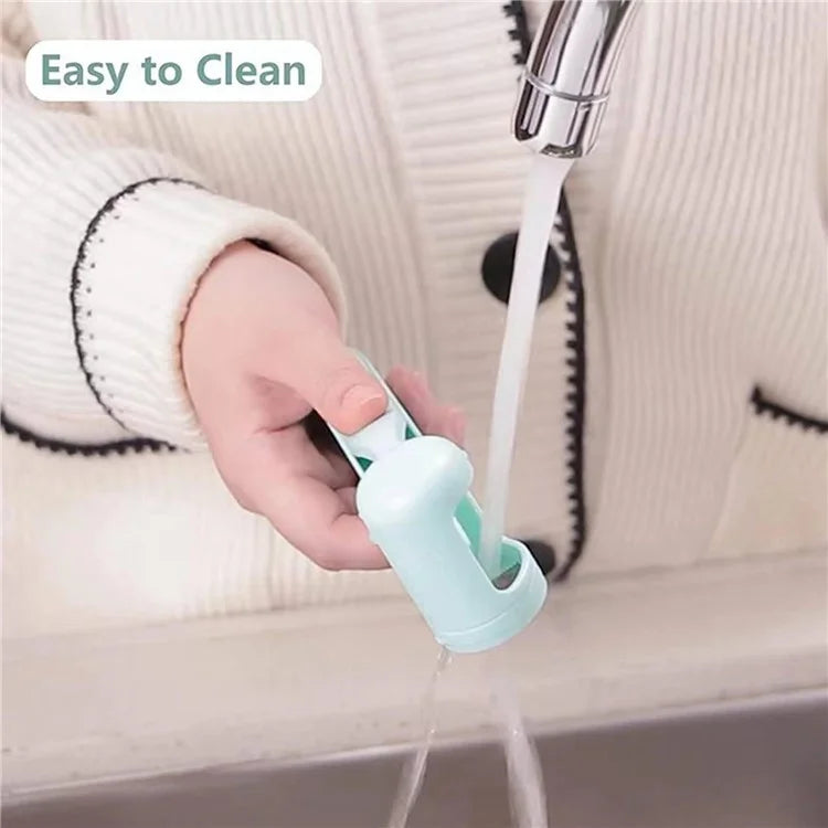 Multi-Function Grape Cutter Tomato Cherry Strawberry Cutter Tools Into 4 Pieces (No FDA, BPA-Free) - Baby Blue