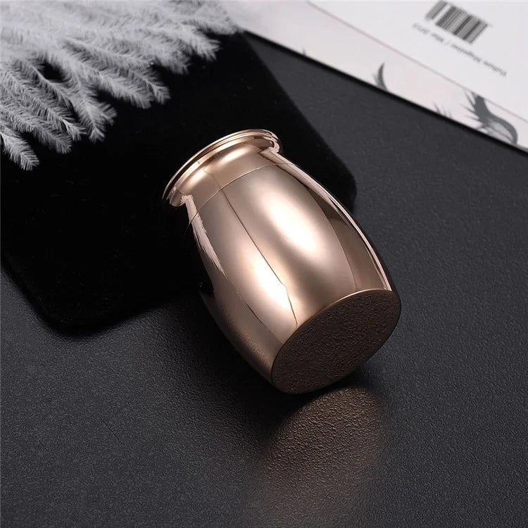 Mini Alloy Cremation Urns Funeral Burial Keepsake Box for Pet Dog Cat Human Remains Ashes