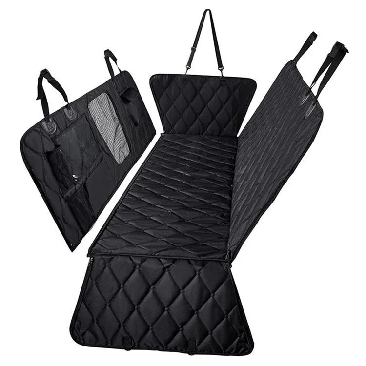 CZD-U-01 137x147cm Car Back Seat Detachable Pet Mat Waterproof Pet Dog Car Hammock
