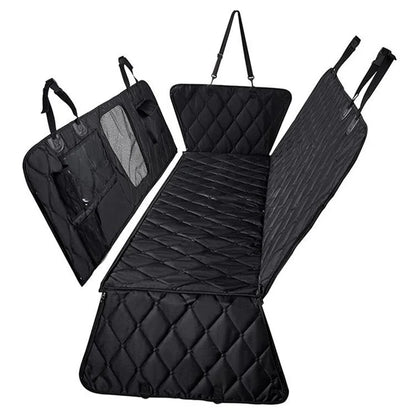 CZD-U-01 137x147cm Car Back Seat Detachable Pet Mat Waterproof Pet Dog Car Hammock