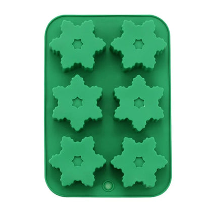 Christmas Silicone Mold Kitchen Chocolate Tray DIY Decoration Cake Baking Tool (No FDA Certificate)