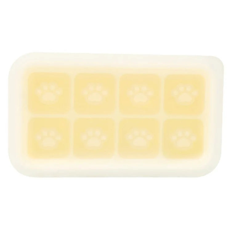 8 Grids Cat Paw Silicone Ice Mold Kitchen Baby Food DIY Maker (No FDA)
