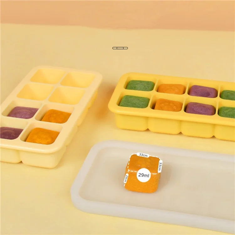 8 Grids Cat Paw Silicone Ice Mold Kitchen Baby Food DIY Maker (No FDA)