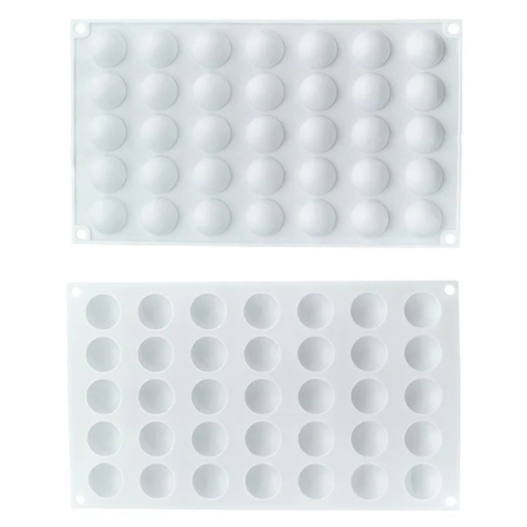 35 Grids Silicone Mold French Mousse Cake Mooncake DIY Baking Tool (BPA Free, No FDA Certificate)
