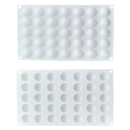 35 Grids Silicone Mold French Mousse Cake Mooncake DIY Baking Tool (BPA Free, No FDA Certificate)
