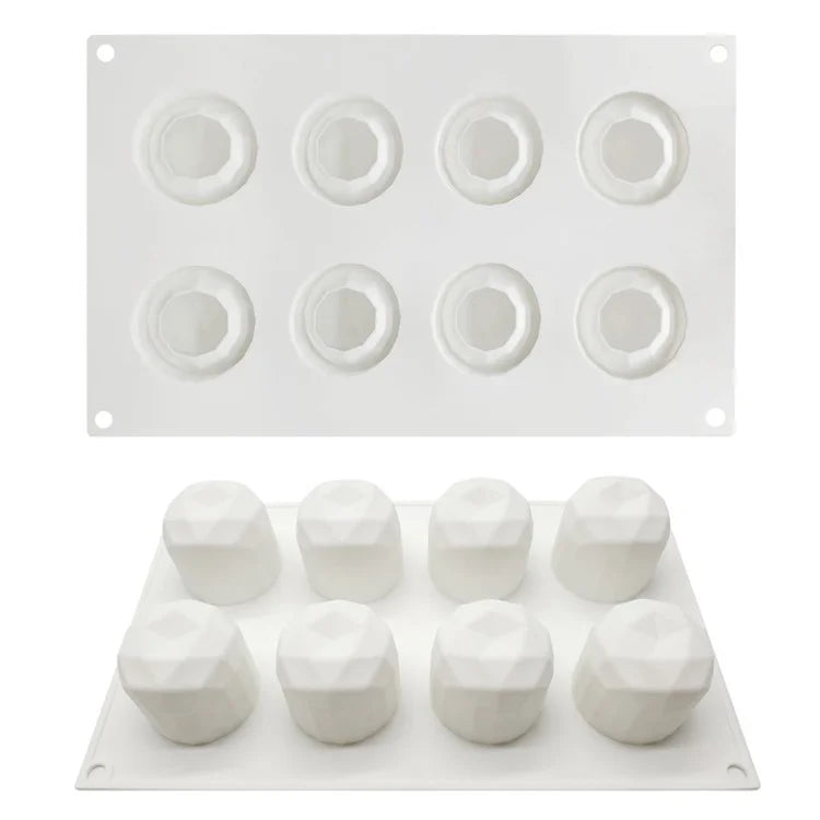 Fruit Shape Mousse Cake Silicone Mold Cute Dessert Making Mold (No FDA, BPA Free)