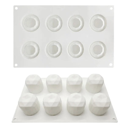 Fruit Shape Mousse Cake Silicone Mold Cute Dessert Making Mold (No FDA, BPA Free)