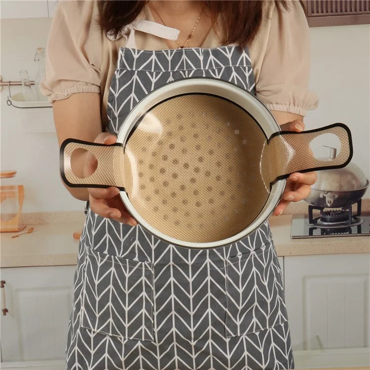 Dutch Oven Bread Baking Pad Long Handles Sling Non-stick Dough Transfer Pad (BPA Free, No FDA) / with Scale