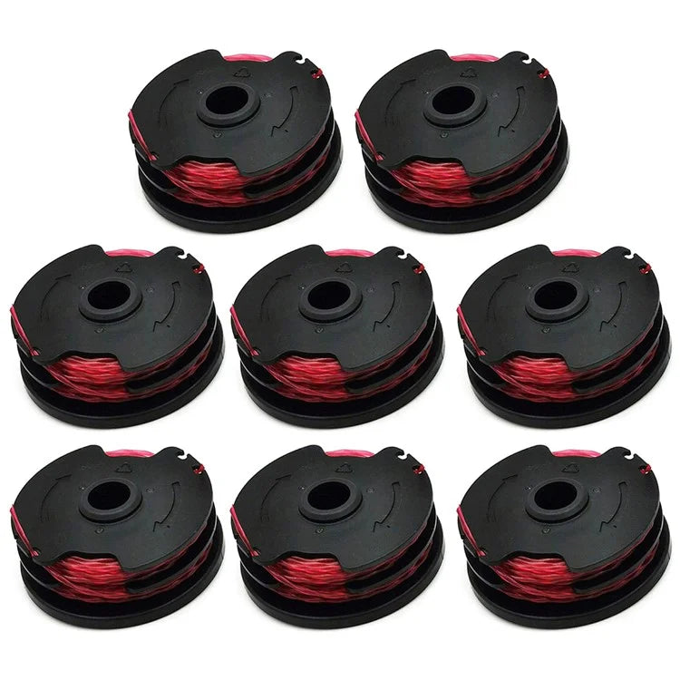 8Pcs Line Spool for Hyper Tough String Trimmer / Worx WG117 / WG118 Nylon Rope Wire Reels, HT18-401-004-01