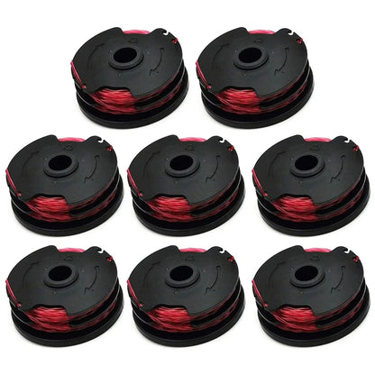 8Pcs Line Spool for Hyper Tough String Trimmer / Worx WG117 / WG118 Nylon Rope Wire Reels, HT18-401-004-01
