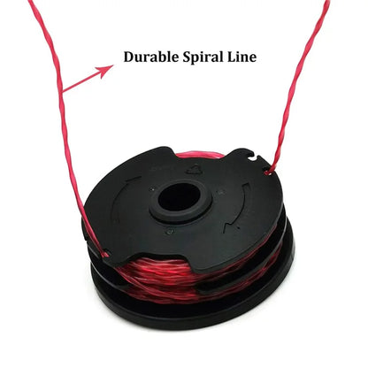8Pcs Line Spool for Hyper Tough String Trimmer / Worx WG117 / WG118 Nylon Rope Wire Reels, HT18-401-004-01