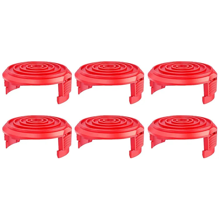 6Pcs for Hyper Tough Lawn Mower Replacement Line Spool Caps, TLH-01-1