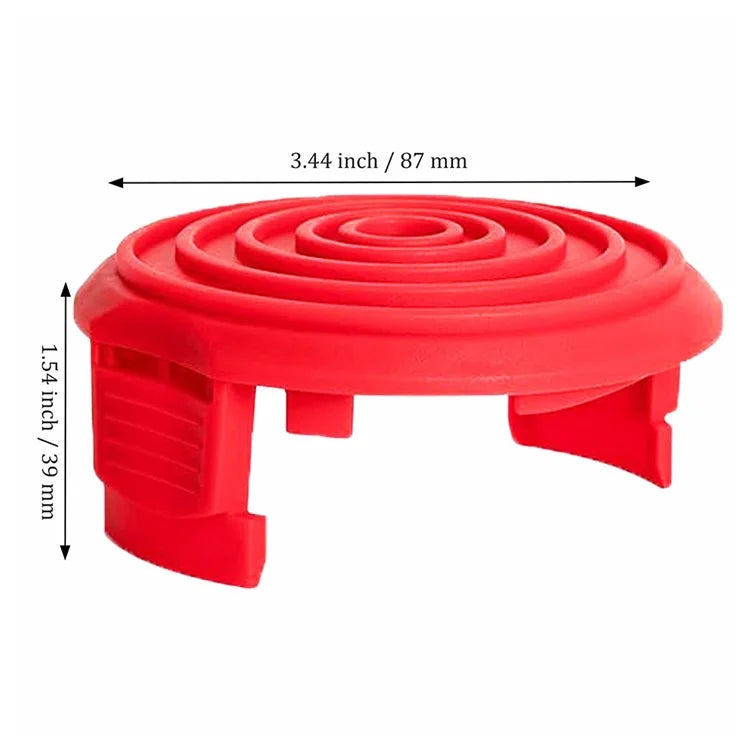 6Pcs for Hyper Tough Lawn Mower Replacement Line Spool Caps, TLH-01-1