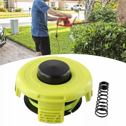 For Ryobi RLT3025F / RLT3025S / RLT3525S Lawn Mower RAC118 Spool Cap + Spring Replacement