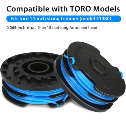 Replacement Spool for Toro Lawn Trimmer Wire Reel 88512