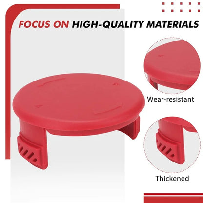 4Pcs Spool Cap for Toro Lawn Mower Replacement ABS Spool Cover, 125-8252