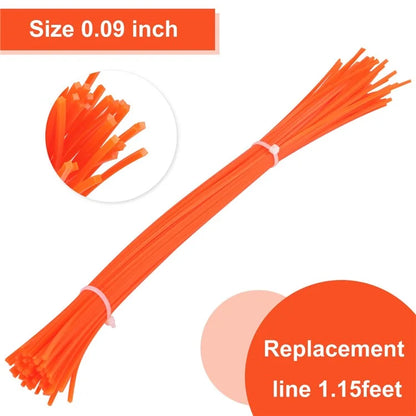 40Pcs for Worx WG430 Electric Leaf Shredder Replacement Trimming Lines, WA0050