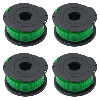 4Pcs Spool for Black & Decker GH3000 / GH3000R / LST540 / LST540B Lawn Mower Part, SF-080-BKP