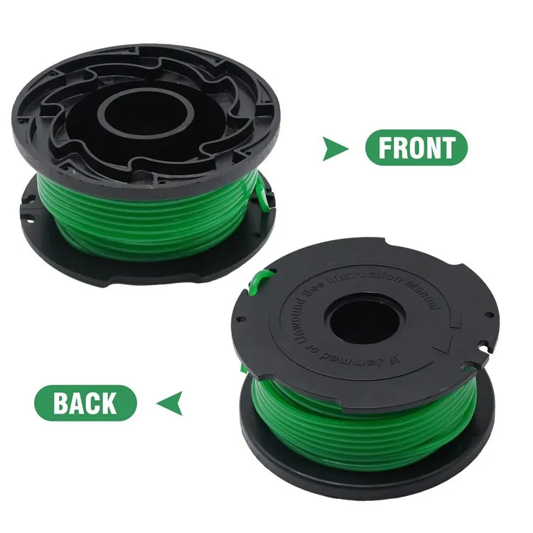 4Pcs Spool for Black & Decker GH3000 / GH3000R / LST540 / LST540B Lawn Mower Part, SF-080-BKP
