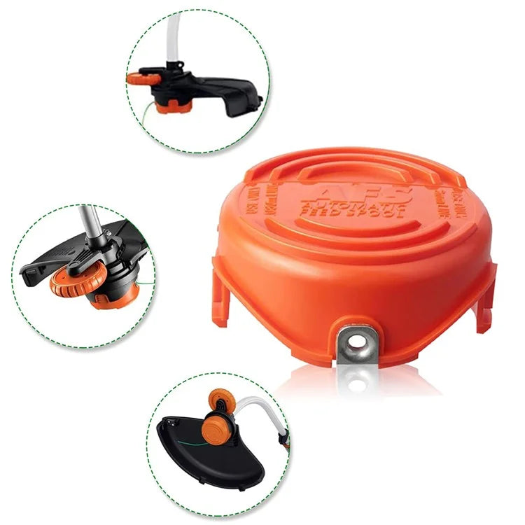 1Pc Spool Cap for Black & Decker GH3000 / GH3000R / LST540 / LST540B Lawn Mower Spare Part, 90583594