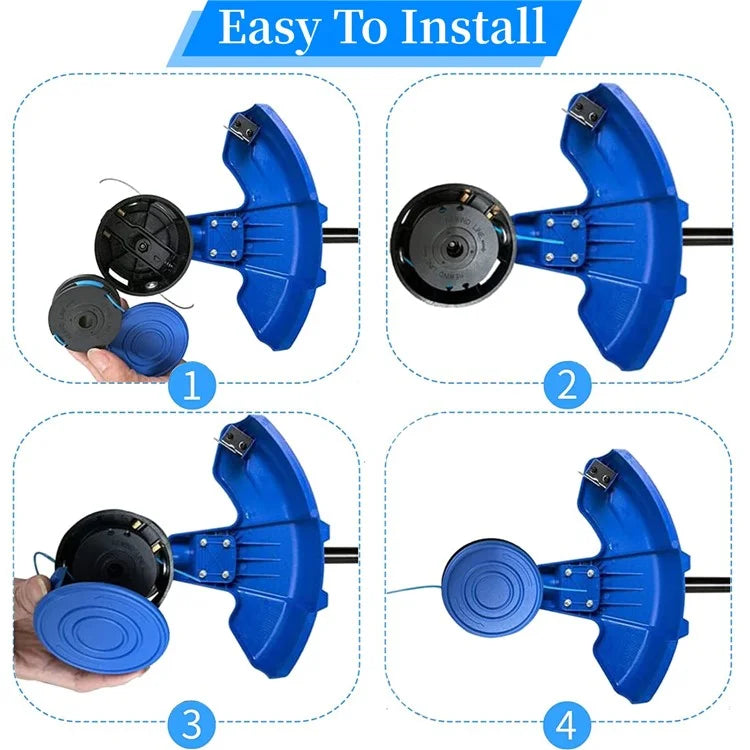 8Pcs TLG-03 Nylon Rope Line Spool for Kobalt KST 120X / 120X-06 Lawn Mower Replacement Part