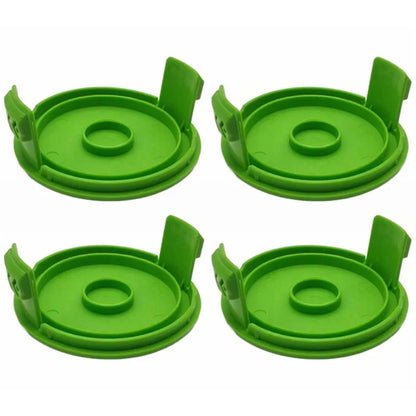 4Pcs Plastic Spool Cap for Greenworks 21272 / 21212 Lawn Mower Replacement Part, 3410468